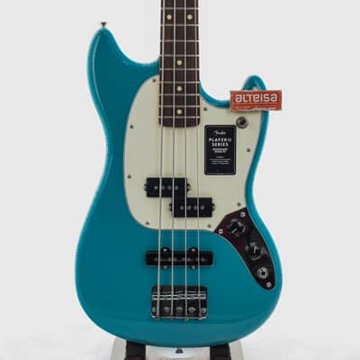 Fender Player II Mustang Bass PJ 2024 - Present - Aquatone Blue image 1