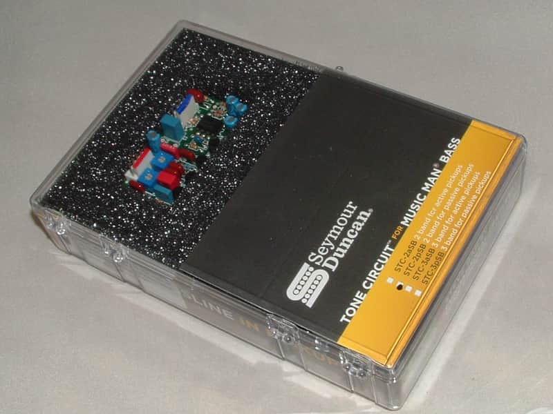 Seymour Duncan Steve Bailey 2 Band Tone Circuit for Passive Bass Pickups STC-2PSB New with Warranty image 1