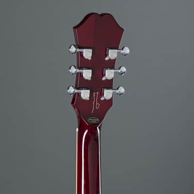 Epiphone Noel Gallagher Riviera Dark Wine Red - Semi Acoustic Guitar image 5