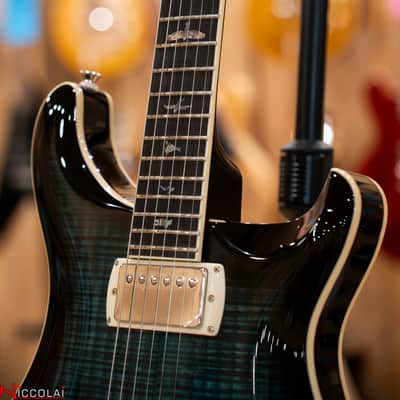 PRS SE Hollowbody II Piezo Peacock Blue Smokeburst image 13