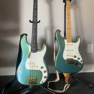 Fender The Strat with Maple Fretboard 1980 - 1983 - Lake Placid Blue image 4
