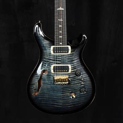 PRS 40th Anniversary Custom 24-08 Semi-Hollow Limited Edition in Faded Whale Blue Smokeburst image 3