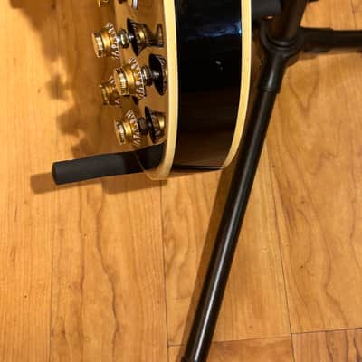 Hohner HG-430 LP Style With Seymour Duncan Pick Ups - Black + Gold image 17