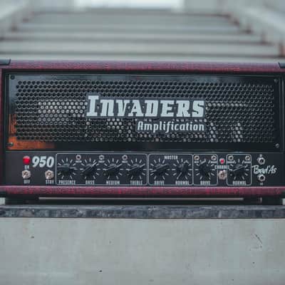 Invaders Amplification - Serie 9 - 950 Bad’As - 50W High Gain EL34 - Black Taurus image 10