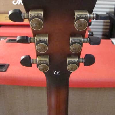 Washburn HB-36 2018 - Vintage Matte Tabacco Sunburst with Original Hard Shell Case Mint-New image 4