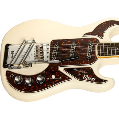 Burns "The Marvin" 40th Anniversary Edition White (Pre-Owned, 2004, EC+) #0150 image 3