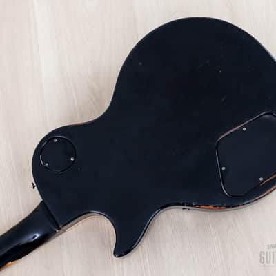 1978 Gibson Les Paul Standard Vintage Guitar Ebony w/ T Tops, Case image 14