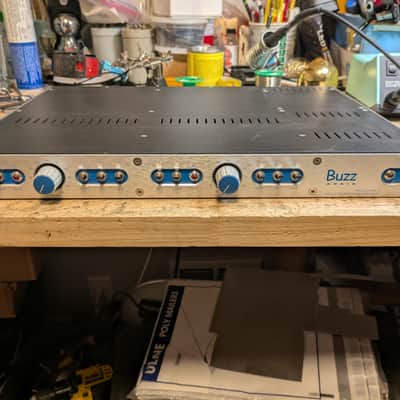 Buzz Audio MA-2.2 Microphone Preamp 2001 - Silver/Blue image 1