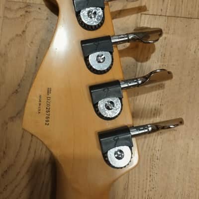 Fender American Deluxe Precision Bass V 2000 3-Color Sunburst USA — Delano Pickups, Original Case image 12