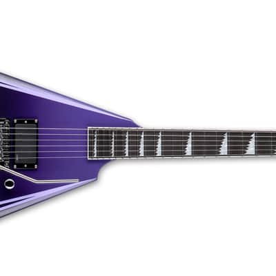 ESP LTD Alexi Hexed Sawtooth - Purple Fade w/ Pinstripes (LALEXIHEXED) image 2