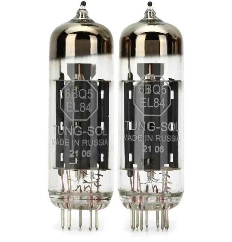 New 2x Tung-Sol EL84 / 6BQ5 | Matched Pair / Duet / Two | Power Tube | Free Ship image 1