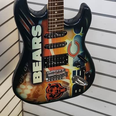 Woodrow FS NFL Northender Electric Guitar Chicago Bears 2000s - Chicago Bears image 1