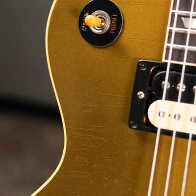 Gibson Custom Shop Limited Edition 1957 Les Paul Reissue Murphy Lab Electric Guitar - Goldtop Dark Back Light Aged with Hardshell Case image 10