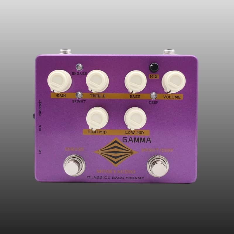 Classic Bass Preamp Pedal with DI, Aux, Headphone image 1