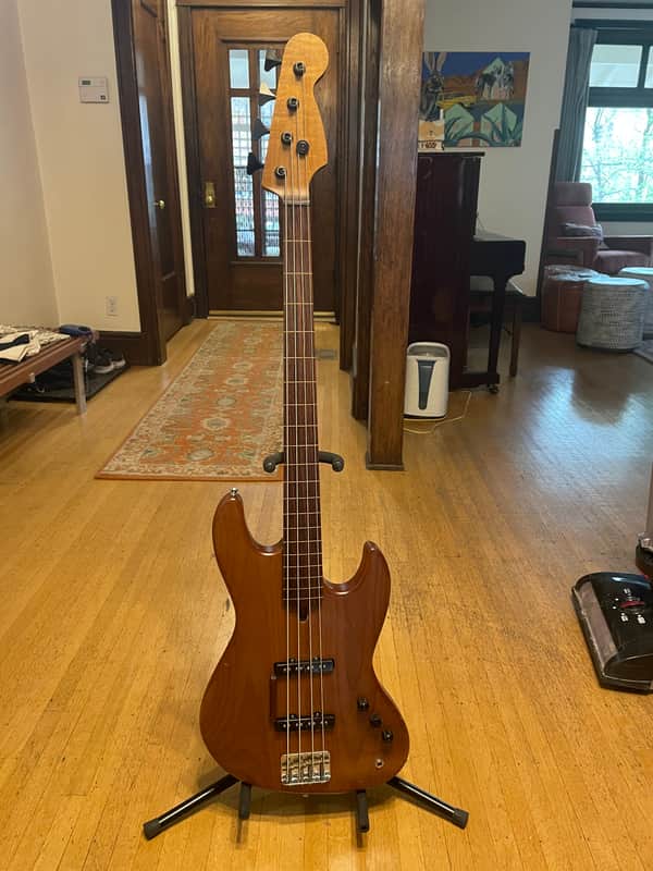 Warmoth Fretless J Bass 4 string 2021 - Natural image 1