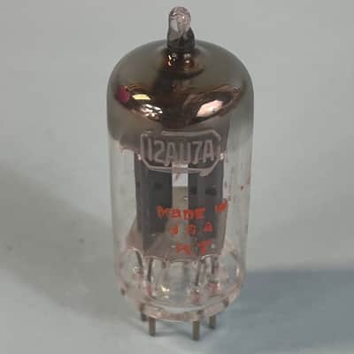 1958 RCA 12AU7 ECC82 Vintage Long Plate Ribbed Made In USA Preamp Tube! T122 image 3