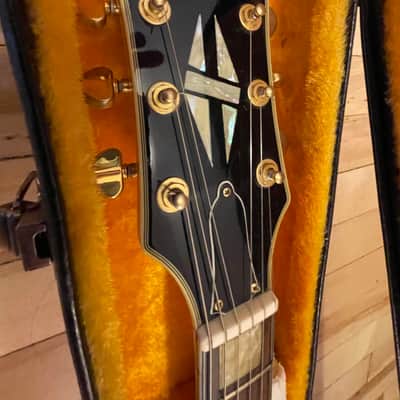 El Degas Les Paul around 1970  - Gold & White image 3