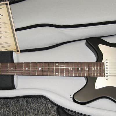 Eastman Fullertone DC'62 Electric Guitar w/Gig Bag 2025 - Truetone Satin Moss Black image 2