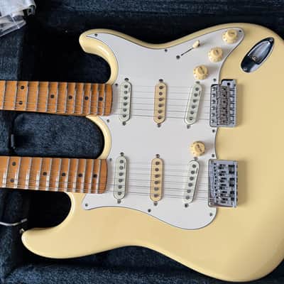Fender Stratocaster Yngwie Malmsteen Signature Model STW-230YM Made in Japan 1994-1995 Vintage Cream Butter White image 2