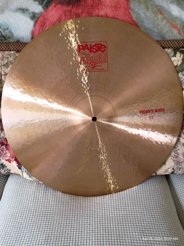 Paiste 22" 2002 Heavy Ride - Nice image 1