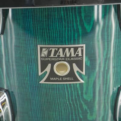 TAMA Superstar Classic 10'' x 8'' Rack Tom Drum - Gloss Sapphire Lacebark Pine image 4