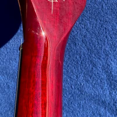 Guild Brian May Signature 1993 - Red see trough body image 15