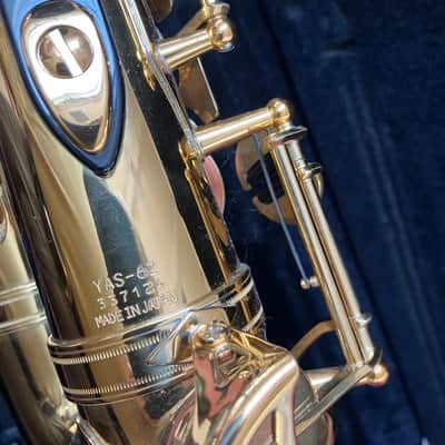 Extra Clean Used Yamaha model YAS-62 Professional Alto Saxophone; with Case,Mouthpiece image 3