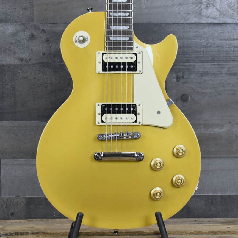 Pre-Owned Epiphone Les Paul Traditional Pro - Gold with Hardshell Case image 1