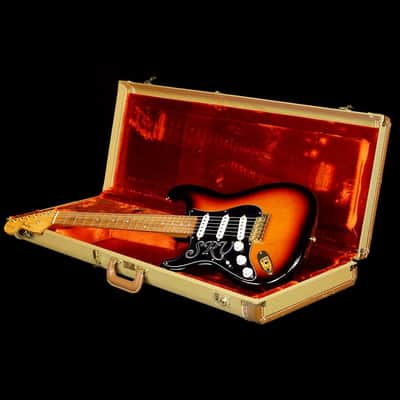 Fender  Custom Shop Masterbuilt Lefty Stevie Ray Vaughn SRV Stratocaster 1993 Sunburst image 13