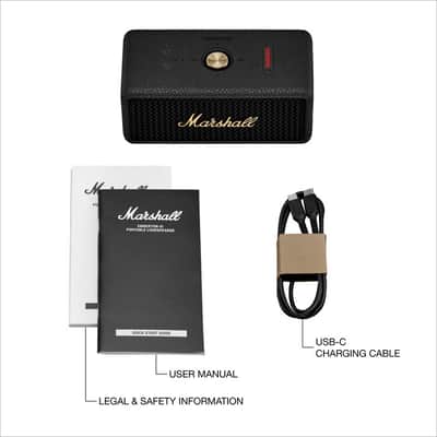 Marshall Emberton III 2025 - Black & Brass image 3