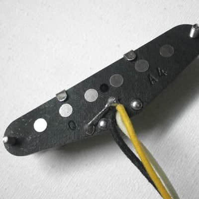 Coil Tap White Top A4 Open Cover Telecaster Neck Pickup Hand Wound Tele by Q pickups image 3