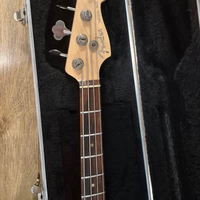 Fender American Deluxe Precision bass 2008 - Amber image 7