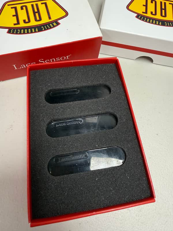 Lace Sensors “Ultimate Triple Set” - 2014 Black image 1