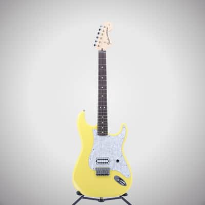 Fender Certified Pre-Owned Tom DeLonge Stratocaster, Rosewood Fingerboard, Graffiti Yellow (I8) (52115) image 5