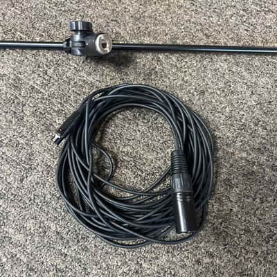 Audix M1250B Miniaturized Condenser Microphone w/ Boom Arm, Cable, and Wind Screen (Pre-Owned) image 4