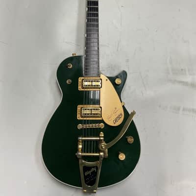Gretsch MIJ G6128TEE Elliot Easton with Bigsby 2002 - Cadillac Green image 2