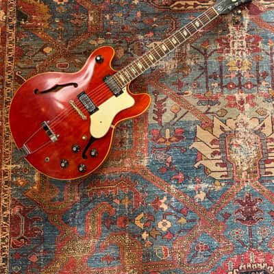 1967 Epiphone Riviera Cherry image 2