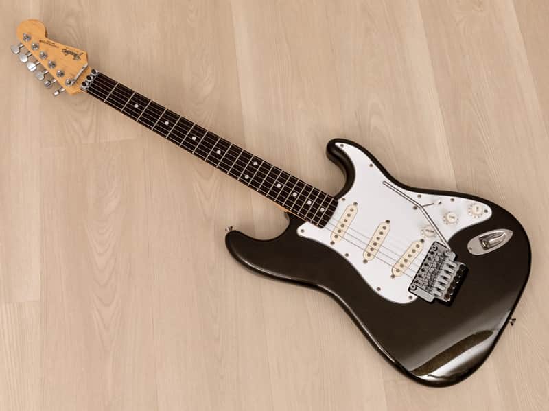 1989 Fender Contemporary Stratocaster ST-362F Black Sparkle w