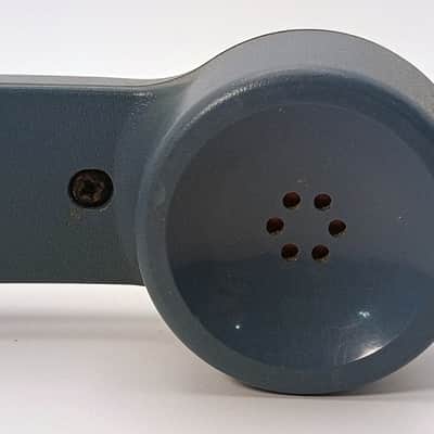 Custom Lo-Fi Telephone Microphone - NT Harmony 1980’s Phone Mic - Blue w/ Base imagen 5