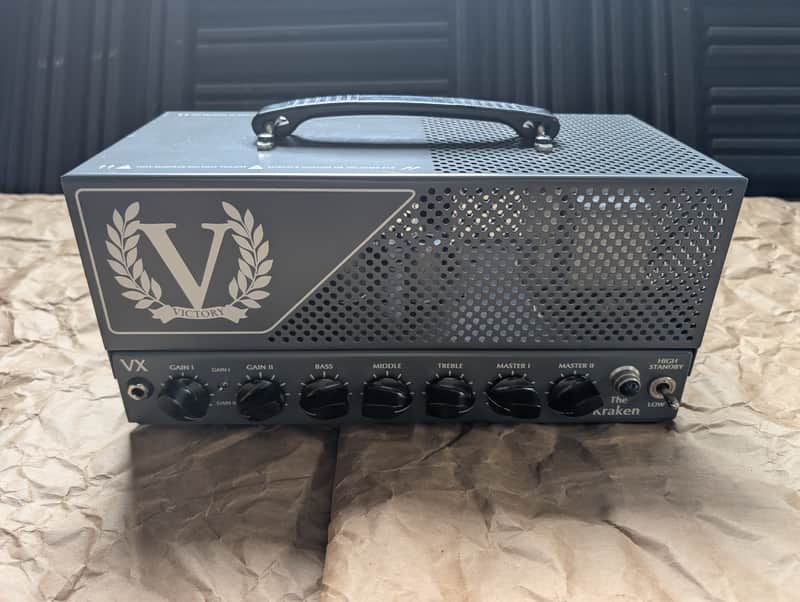 Victory Amps VX The Kraken Compact Series 50-Watt Guitar Head 2010s - Silver image 1