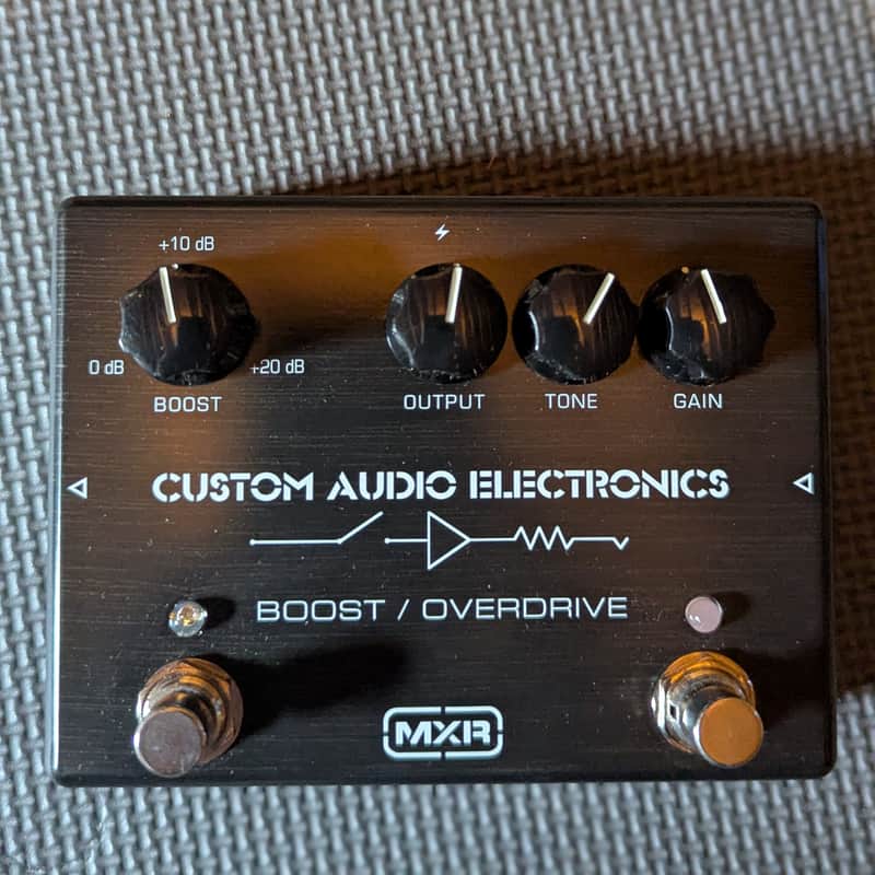MXR MC402 CAE Boost / Overdrive 2006 - Present - Black image 1