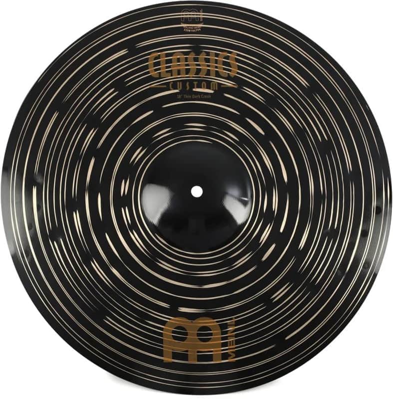 Meinl 18" Classics Custom Dark Thin Crash image 1