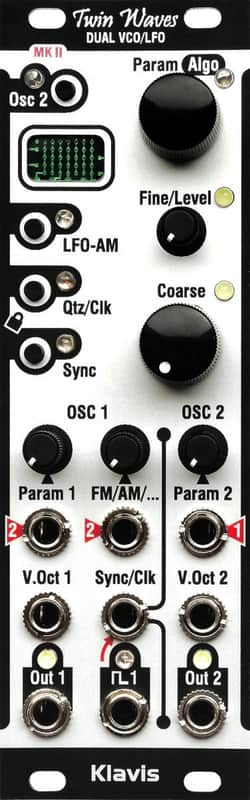 KLAVIS TWIN WAVES MK2-Silver : BRAND NEW :  [DETROIT MODULAR] image 1
