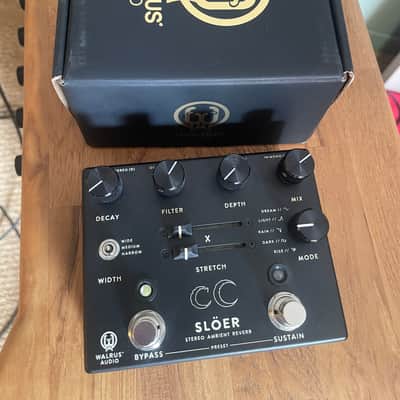 Walrus Audio Slöer Stereo Multi-Texture Reverb 2023 - Present - Matte Black image 3