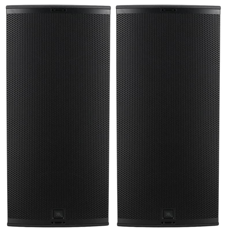 (2) JBL SRX922 Dual 12" 3-Way Powered Active DJ PA Speakers image 1