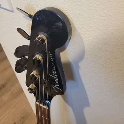 Fender JB Standard Jazz Bass MIJ ALL BLK image 8