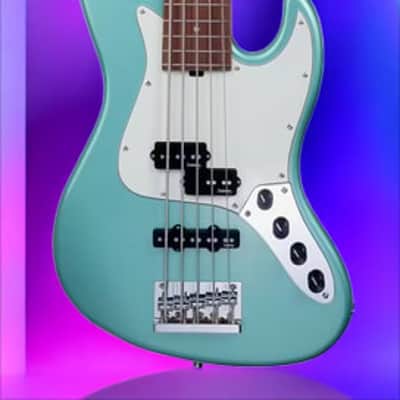 Sadowsky MetroExpress 21-Fret Hybrid P/J Bass Morado Fingerboard 5-String High Polish - Sage Green Metallic, Demo Video! image 1