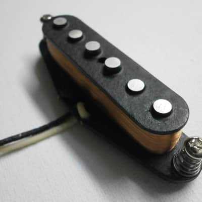 Classic Stratocaster Pickup Alnico 5 BRIDGE NECK Hand Wound by Q pickups Strat Fits Fender Squire image 3
