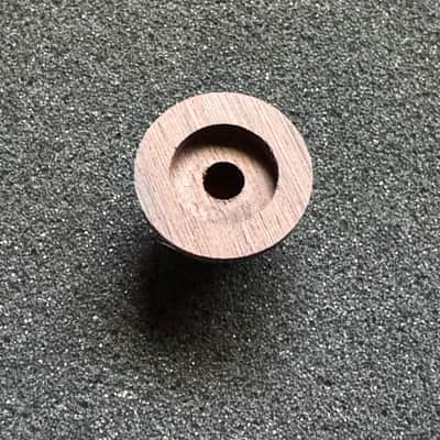 Guilford Indian Rosewood Skirted Base Volume/Tone potentiometer knob - 1.5mm set Screw / 6mm shaft image 3