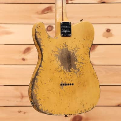 Fender Custom Shop Limited 1950s C-Wah Pine Esquire Super Heavy Relic - Aged Nocaster Blonde - R131443 - PLEK'd image 6